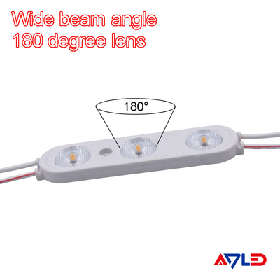 Modul  LED beleuchtet 3 LED weißes SMD 2835 3W 12V wasserdicht für Zeichen