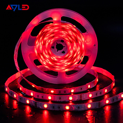 Streifen-Beleuchtungs-wasserdichte Rollen-RGB-Weihnachtslicht-Halteleisten 7.2W LED